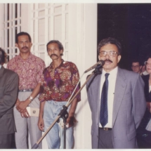 Inauguration de l'artothèque de La Réunion